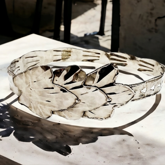 Vintage silver metal belt from TV show - Picture 13 of 13